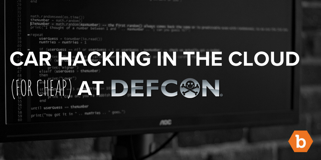 Car Hacking in the Cloud (for Cheap) at DEF CON