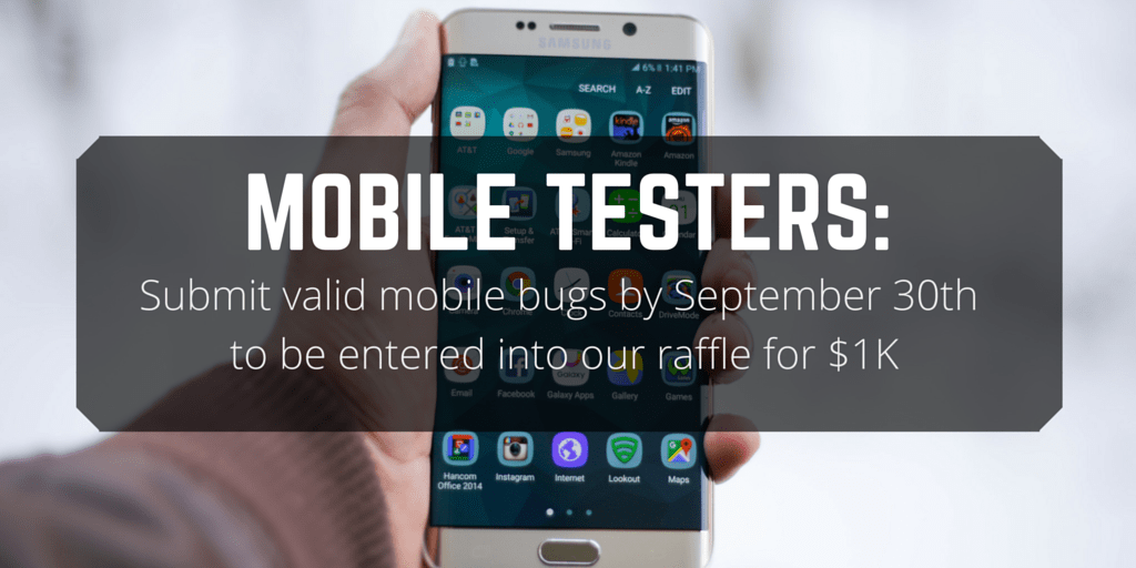 Ring ring! Hello, Mobile Testers?