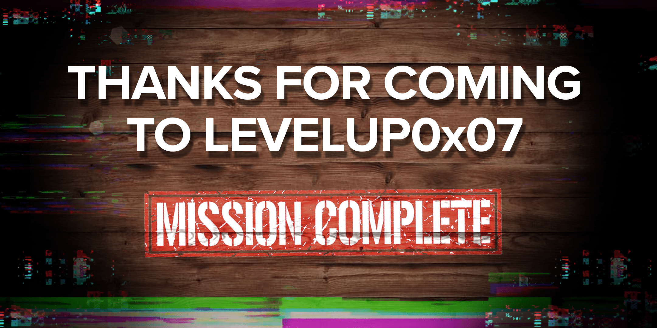 Mission Complete: LevelUp0x07!