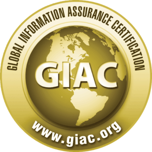 GIAC Certification is accreditation of information security expertise.