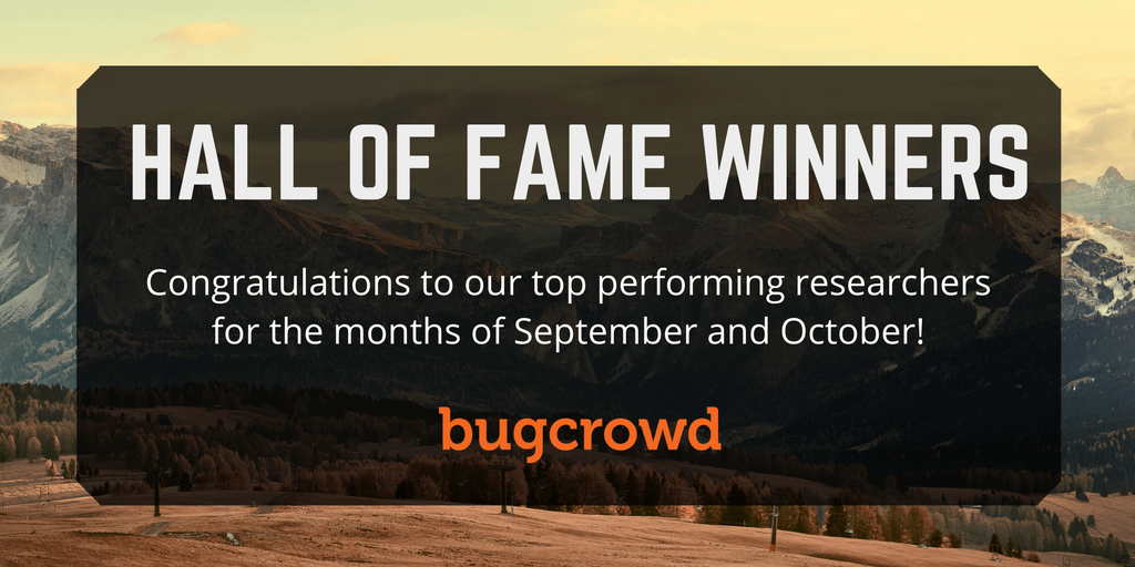 September &#038; October 2016 Hall of Fame Winners!!