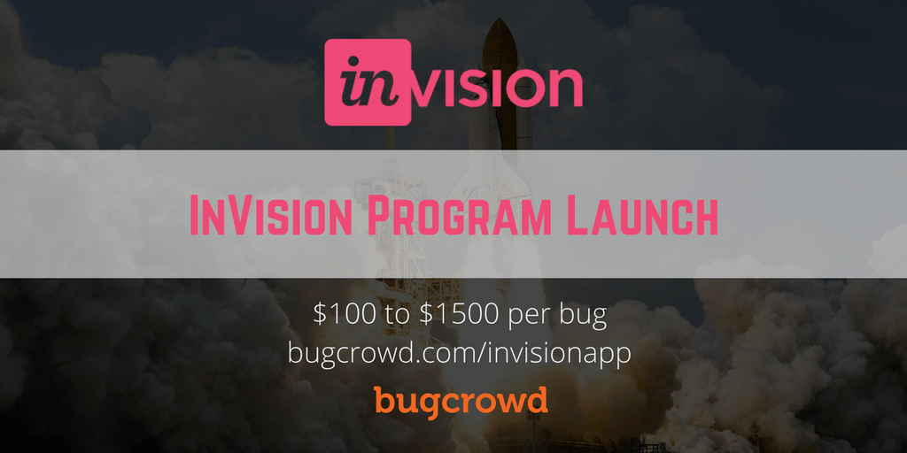 InVision Launches Public Bug Bounty Program with Bugcrowd