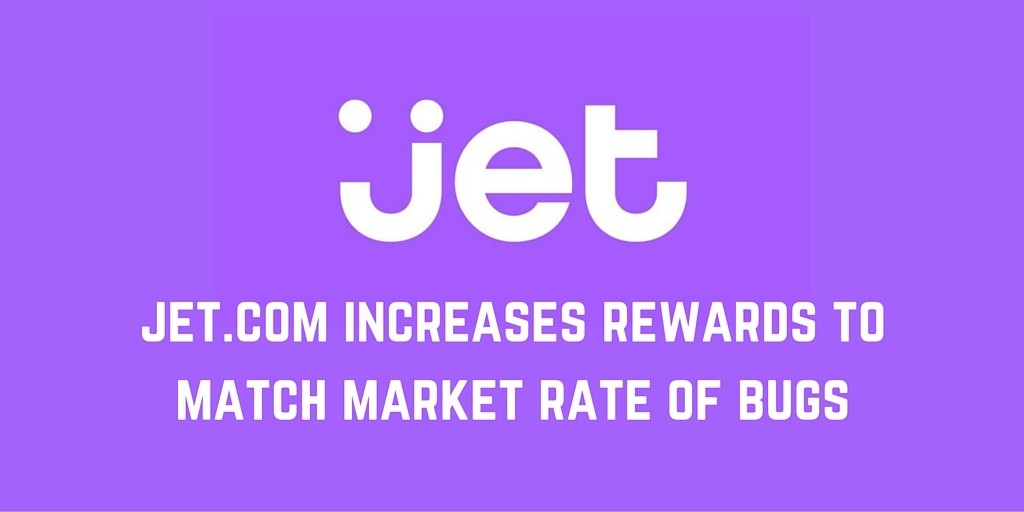Jet.com Increases Rewards to Match the Market Rate of Security Bugs