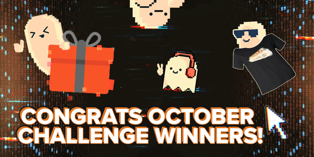 Announcing our Sp0o0ktacular October Challenge Winners!