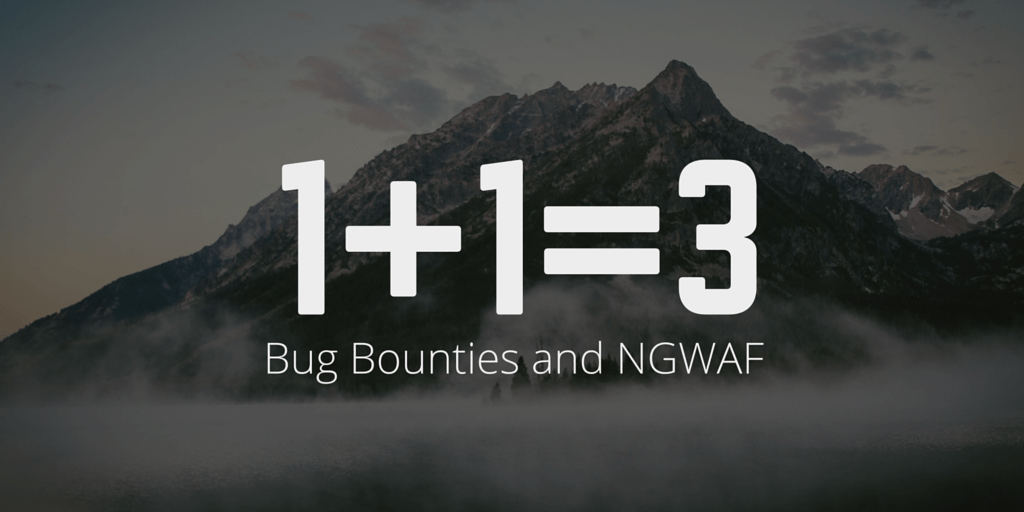 Bug Bounties and NGWAF: 1+1=3