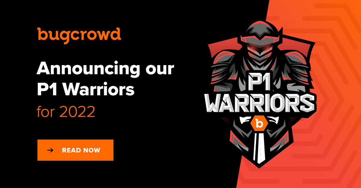 Announcing our P1 Warriors for 2022