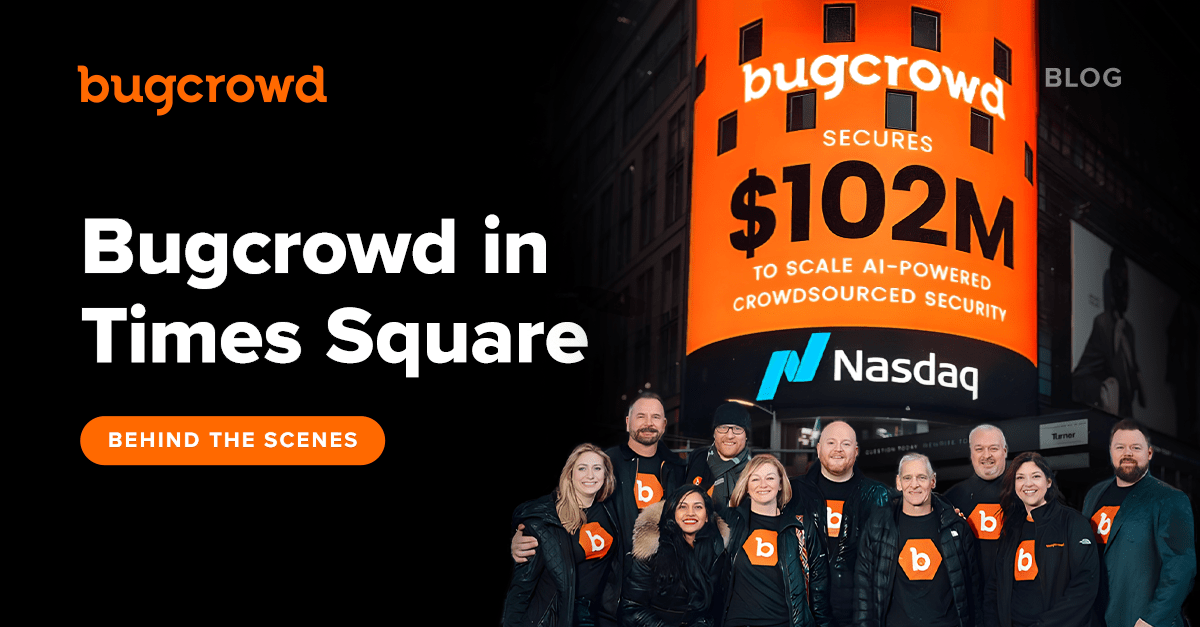 Behind the Scenes: Bugcrowd in Times Square