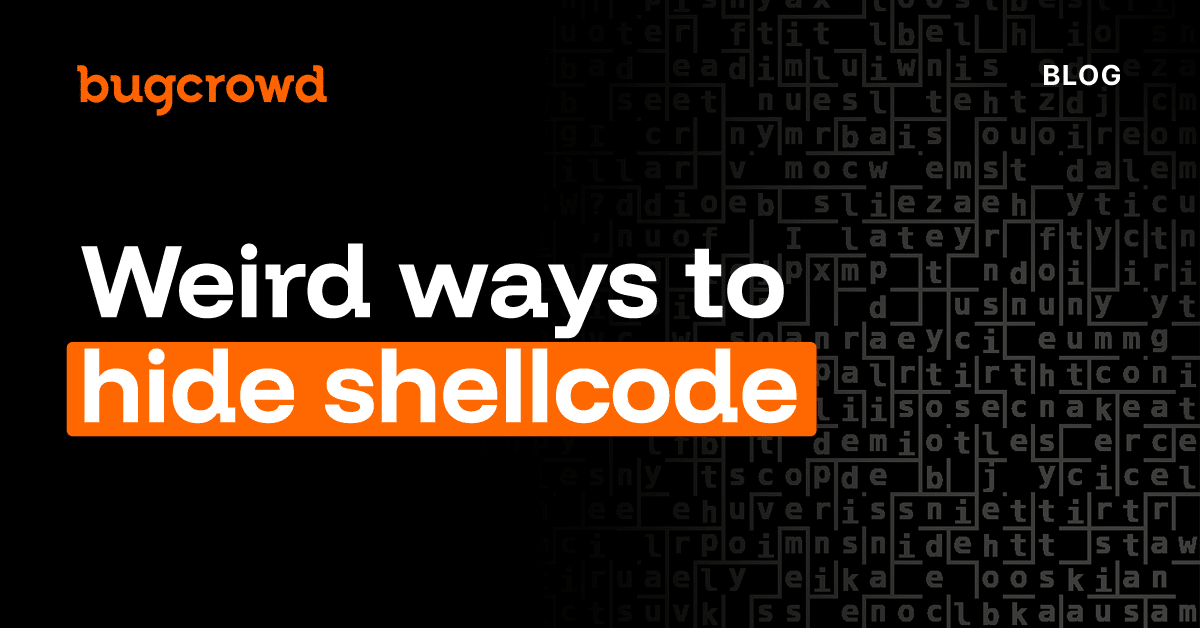 Weird ways to hide shellcode